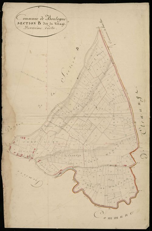 BOULOGNE-SUR-HELPE - 1813, - 1872