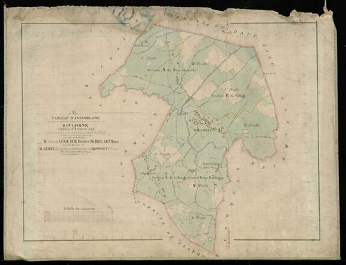 BOULOGNE-SUR-HELPE - 1813, - 1872