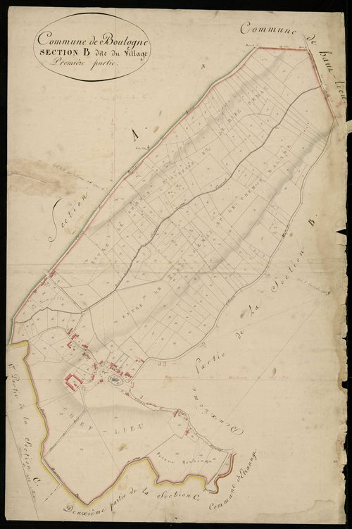 BOULOGNE-SUR-HELPE - 1813, - 1872