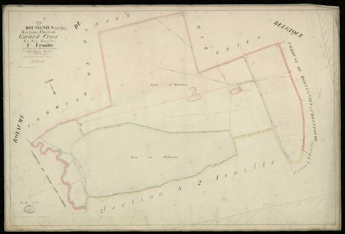 BOUSIGNIES-SUR-ROC - 1828, - 1902
