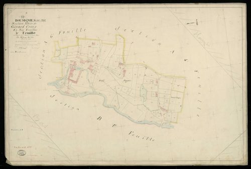 BOUSIGNIES-SUR-ROC - 1828, - 1902