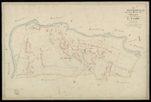 BOUSIGNIES-SUR-ROC - 1828, - 1902
