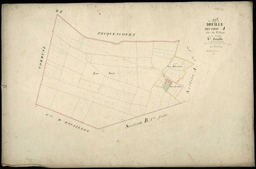 BRUILLE-LEZ-MARCHIENNES - 1859