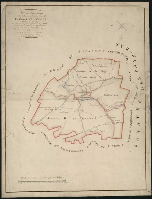 CAMPHIN-EN-PEVELE - 1824
