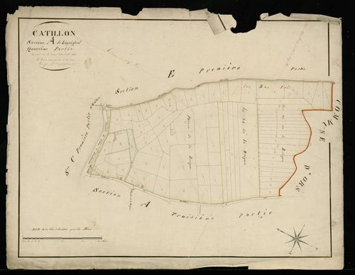 CATILLON-SUR-SAMBRE - 1826