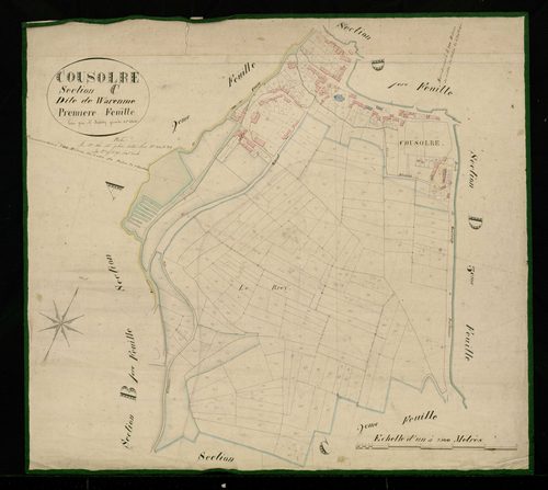 COUSOLRE - 1828, - 1902