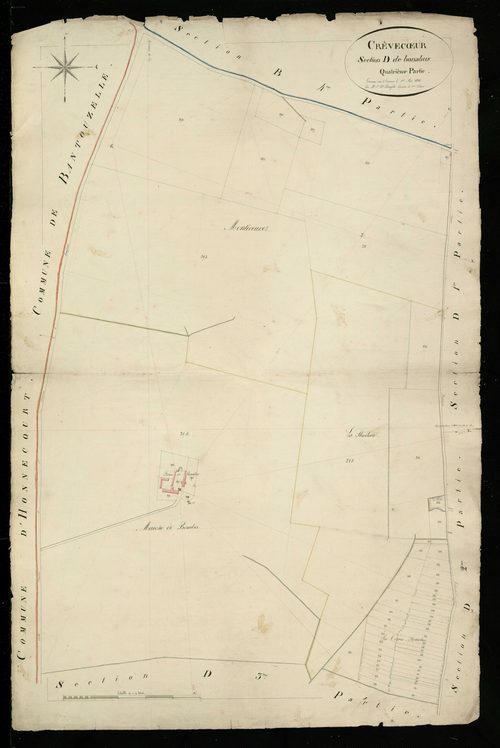 CREVECOEUR-SUR-L ESCAUT - 1824