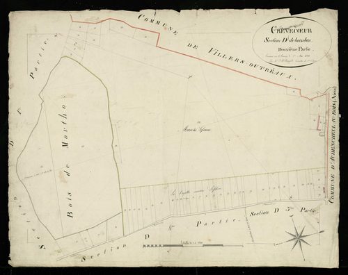 CREVECOEUR-SUR-L ESCAUT - 1824