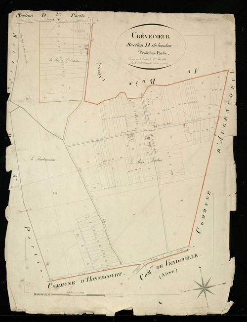 CREVECOEUR-SUR-L ESCAUT - 1824