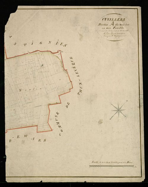 CUVILLERS - 1825