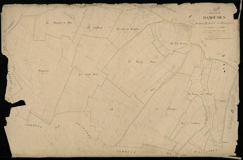 DAMOUSIES - 1810, - 1847