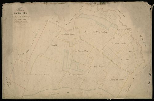 DAMOUSIES - 1810, - 1847