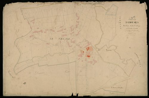 DAMOUSIES - 1810, - 1847