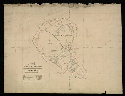 DAMOUSIES - 1810, - 1847
