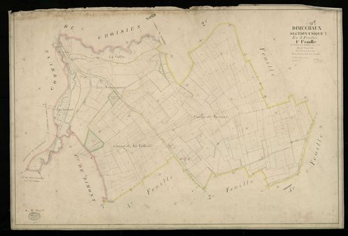 DIMECHAUX - 1828, - 1901