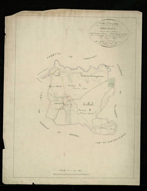 DIMECHAUX - 1828, - 1901