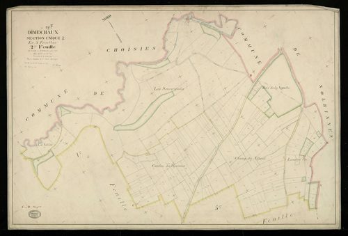 DIMECHAUX - 1828, - 1901