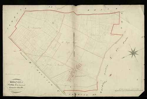 DOIGNIES (sans date), - 1825