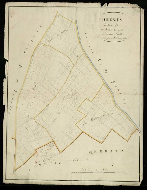DOIGNIES (sans date), - 1825