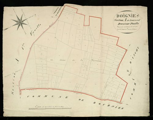 DOIGNIES (sans date), - 1825