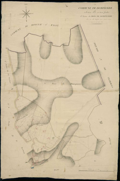 DOMPIERRE-SUR-HELPE - 1813, - 1868