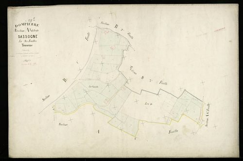 DOMPIERRE-SUR-HELPE - 1813, - 1868