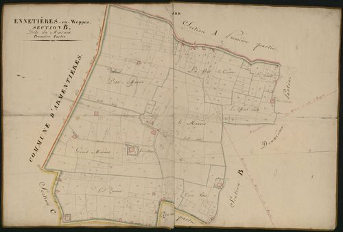 ENNETIERES-EN-WEPPES - 1814