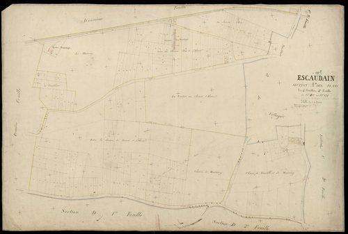 ESCAUDAIN - 1810