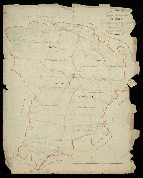 FEIGNIES - 1831, - 1926