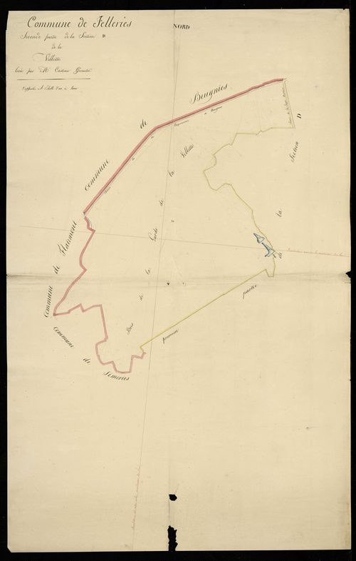 FELLERIES - 1813, - 1868