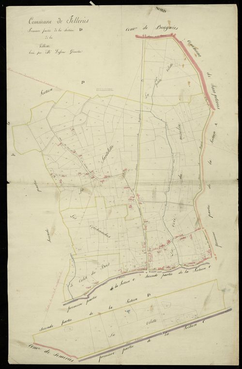 FELLERIES - 1813, - 1868