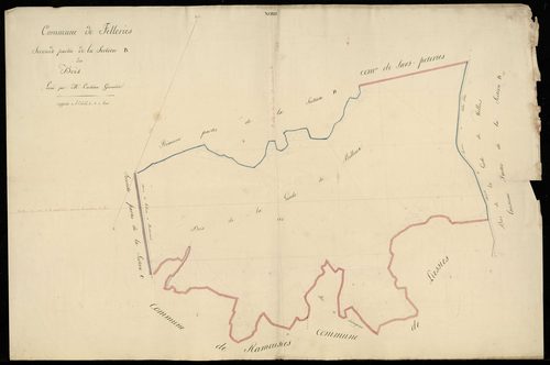 FELLERIES - 1813, - 1868