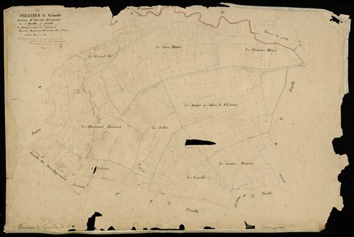 FERRIERE-LA-GRANDE - 1810, - 1845