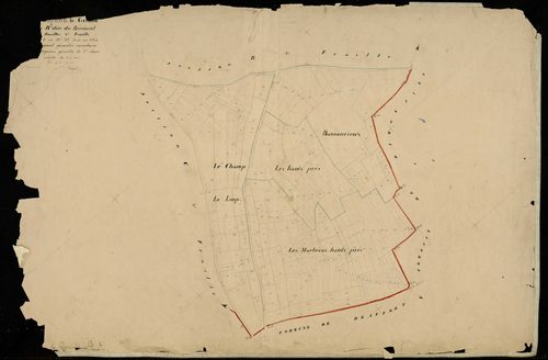 FERRIERE-LA-GRANDE - 1810, - 1845