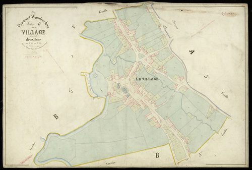 FLAUMONT-WAUDRECHIES - 1813, - 1869