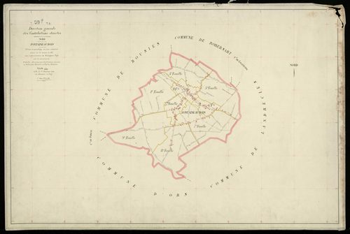 FONTAINE-AU-BOIS - 1831, - 1933