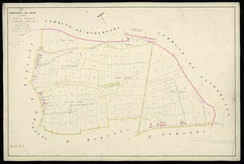 FONTAINE-AU-BOIS - 1831, - 1933