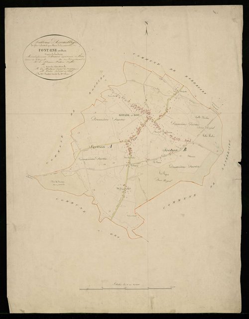 FONTAINE-AU-BOIS - 1831, - 1933