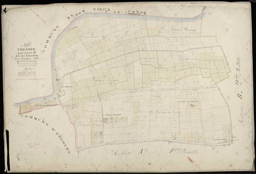 FRESNES-SUR-ESCAUT - 1876
