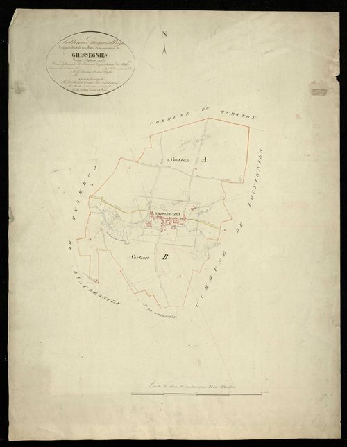 GHISSIGNIES - 1831, - 1928