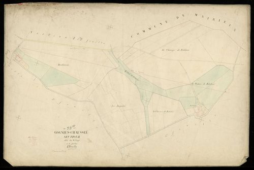GOGNIES-CHAUSSEE - 1810,1844