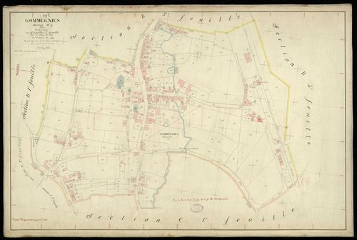 GOMMEGNIES - 1826, - 1897
