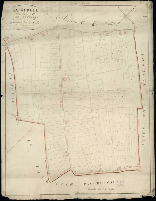 LA GORGUE - 1825