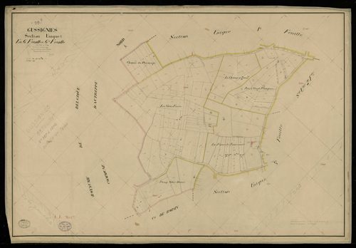 GUSSIGNIES - 1831, - 1913