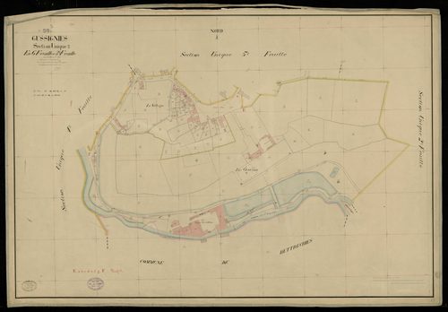 GUSSIGNIES - 1831, - 1913