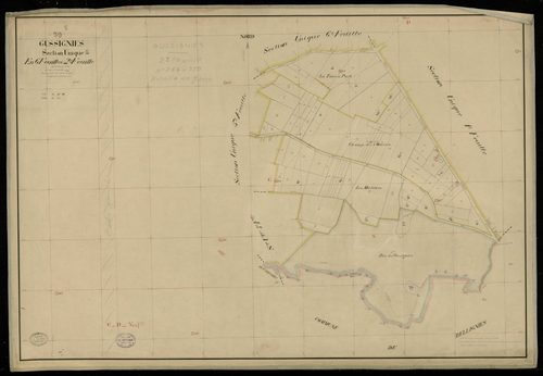 GUSSIGNIES - 1831, - 1913