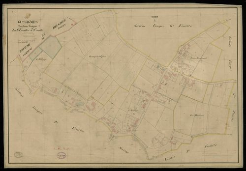 GUSSIGNIES - 1831, - 1913