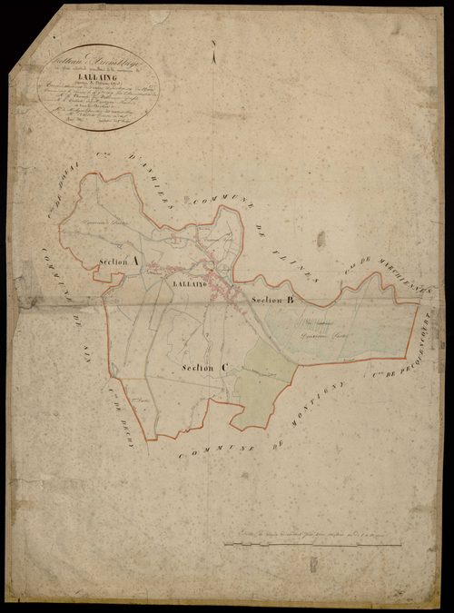 LALLAING - 1829