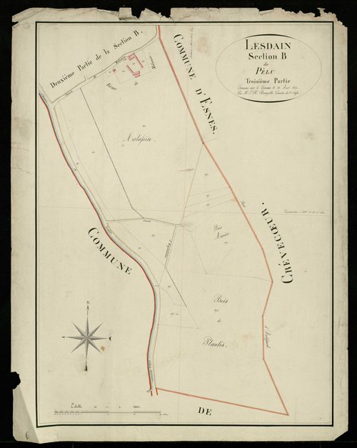 LESDAIN - 1823