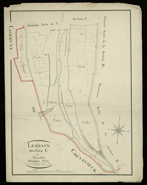 LESDAIN - 1823